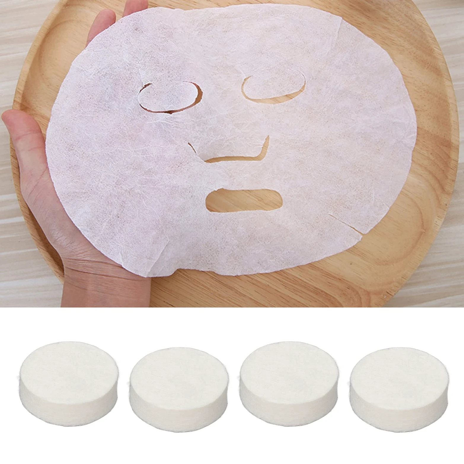 Komprimierte Gesichtsmaske, Ultradünnes 0,1 Mm Design