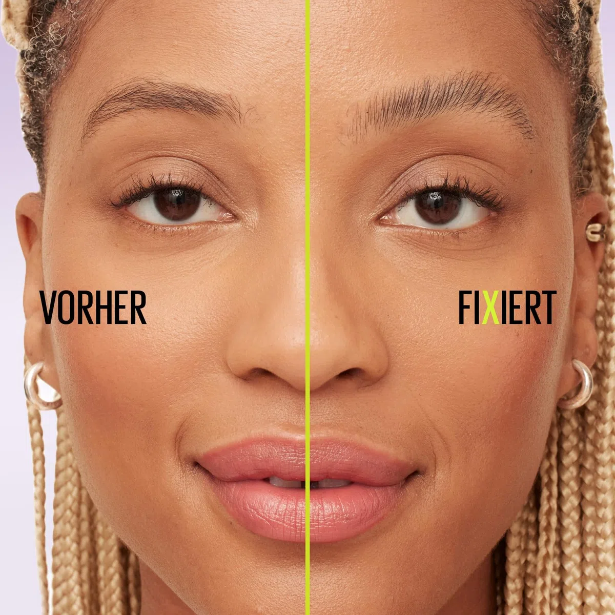 Maybelline New York Augen-Make-up Set, Sky High Mascara für extreme Länge und Volumen & Super Lock Brow Glue Augenbrauengel für 24H starken Halt, mit Bambusextrakt, Transparent & Schwarz, 2-teilig