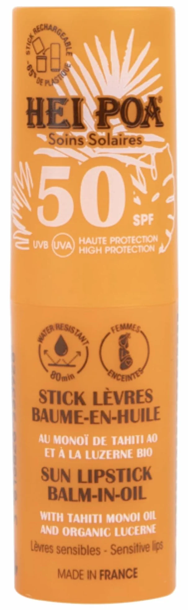 Hei Poa Lippen-Stick SPF50, 4 g
