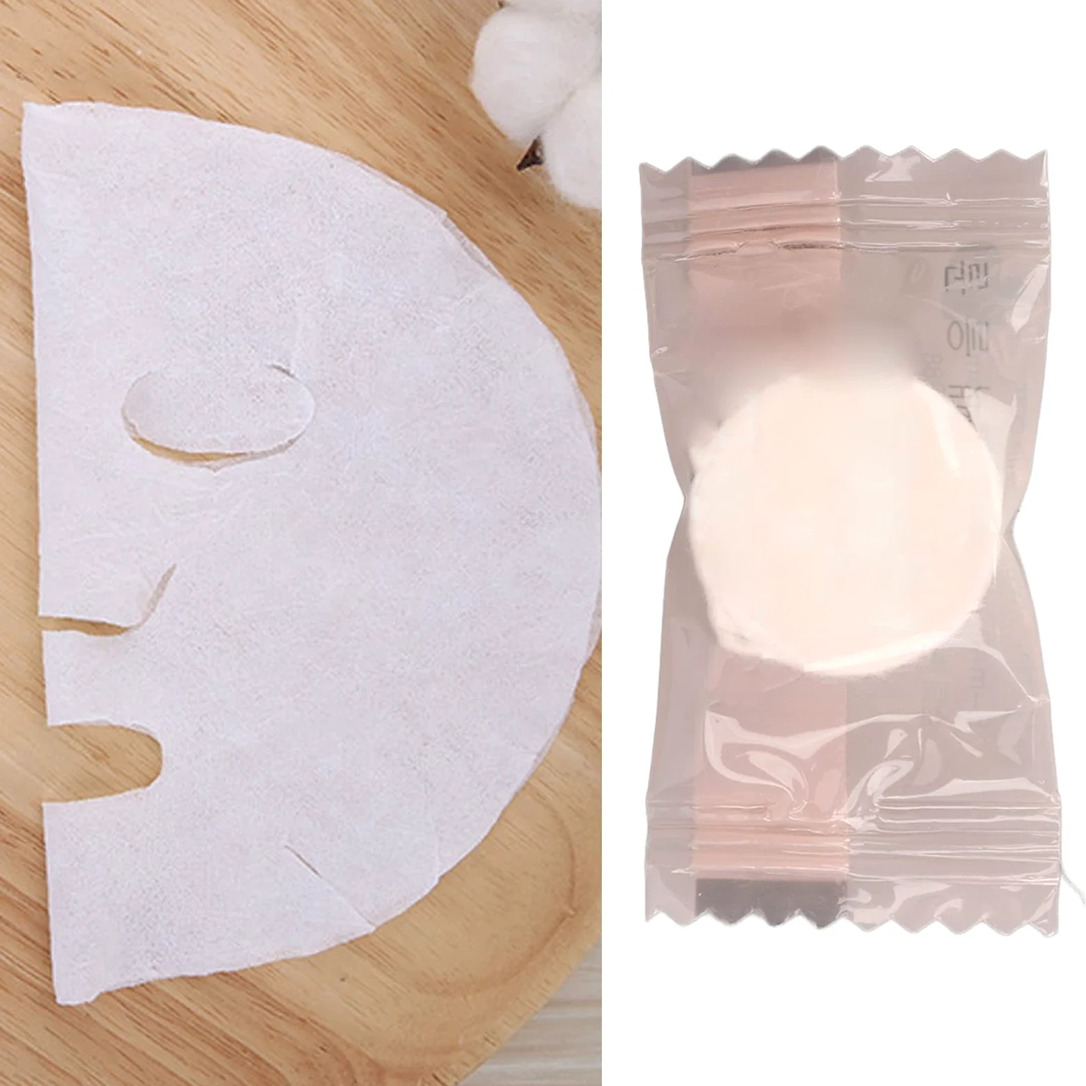 Komprimierte Gesichtsmaske, Ultradünnes 0,1 Mm Design