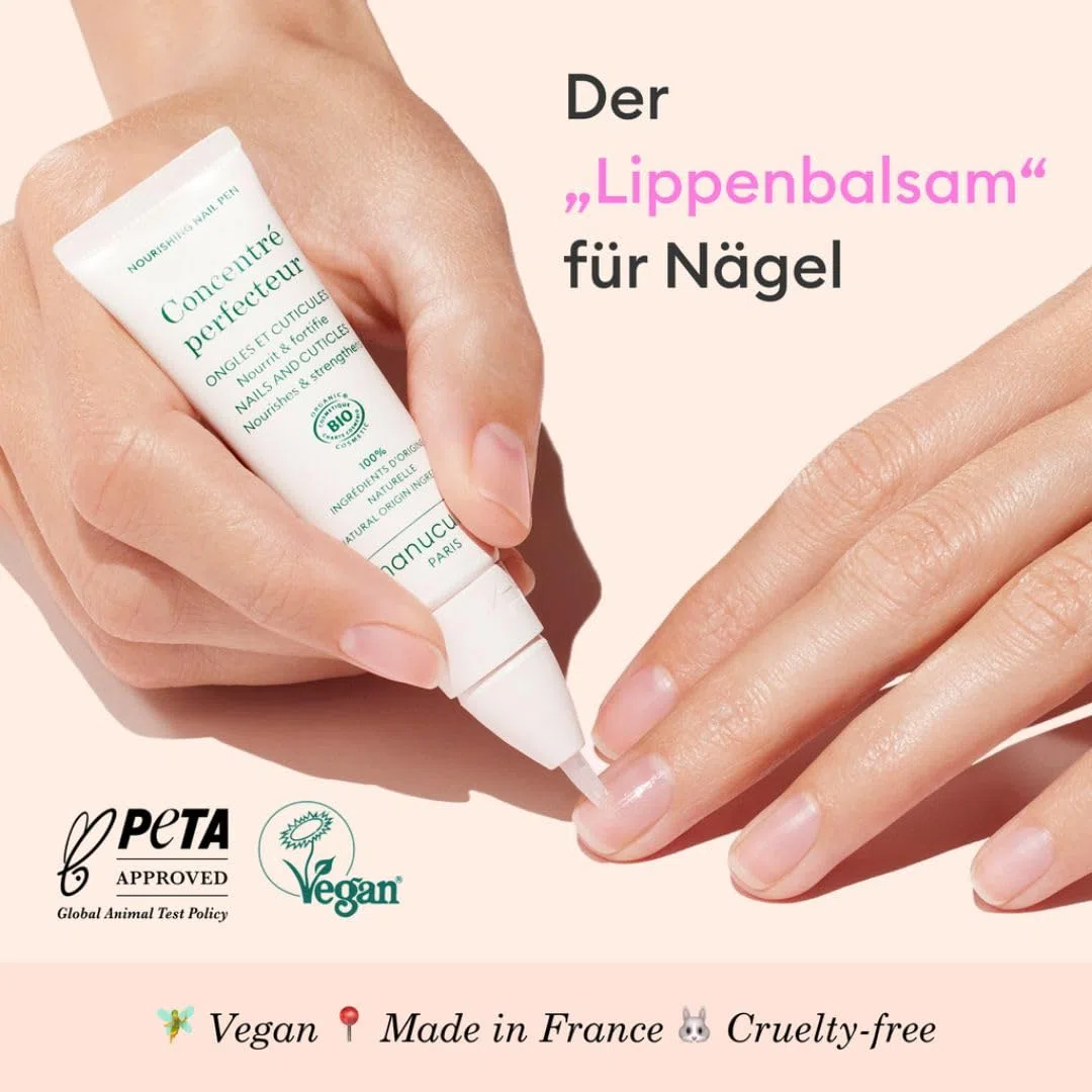 Manucurist Perfektionierendes Konzentrat – Nail Care Pen - Pflegestift für Nägel und Nagelhaut, nährend, stärkend – Nagelhärter testsieger und Cuticle Oil - Made in France