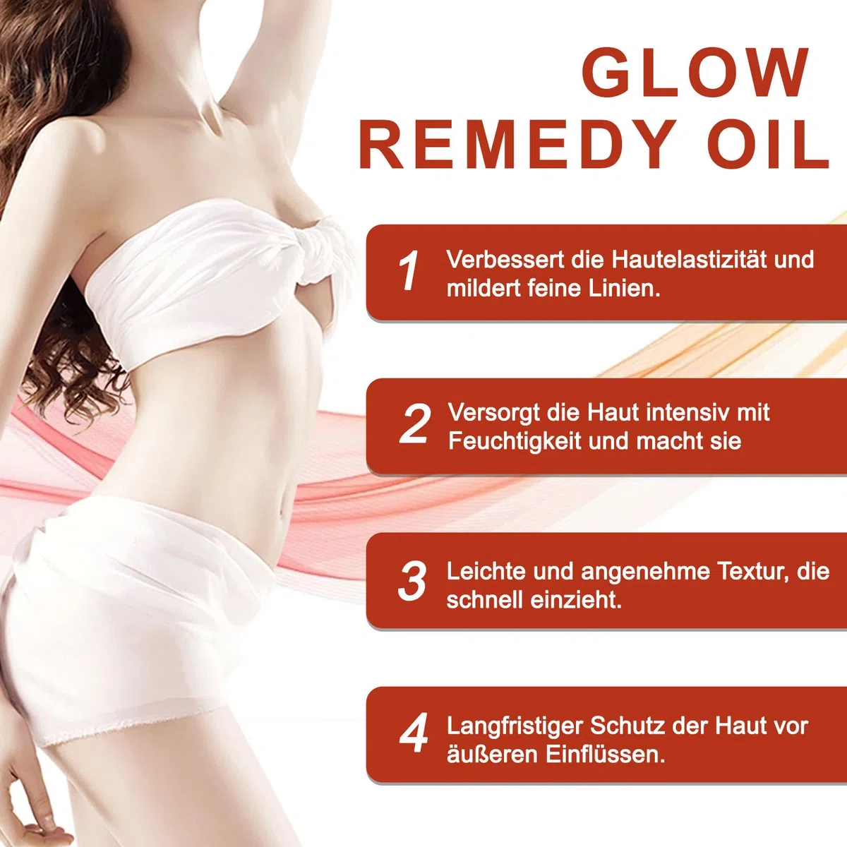 Glow Remedy Oil Original, Strafft und Hebt Schlaffe Haut, Glow Remedy öl, GlowStraff Magic Körperöl für Frauen, Hydratisieren & Glätten, Massageöl für alle Hauttypen, 100ml - 2 Flaschen