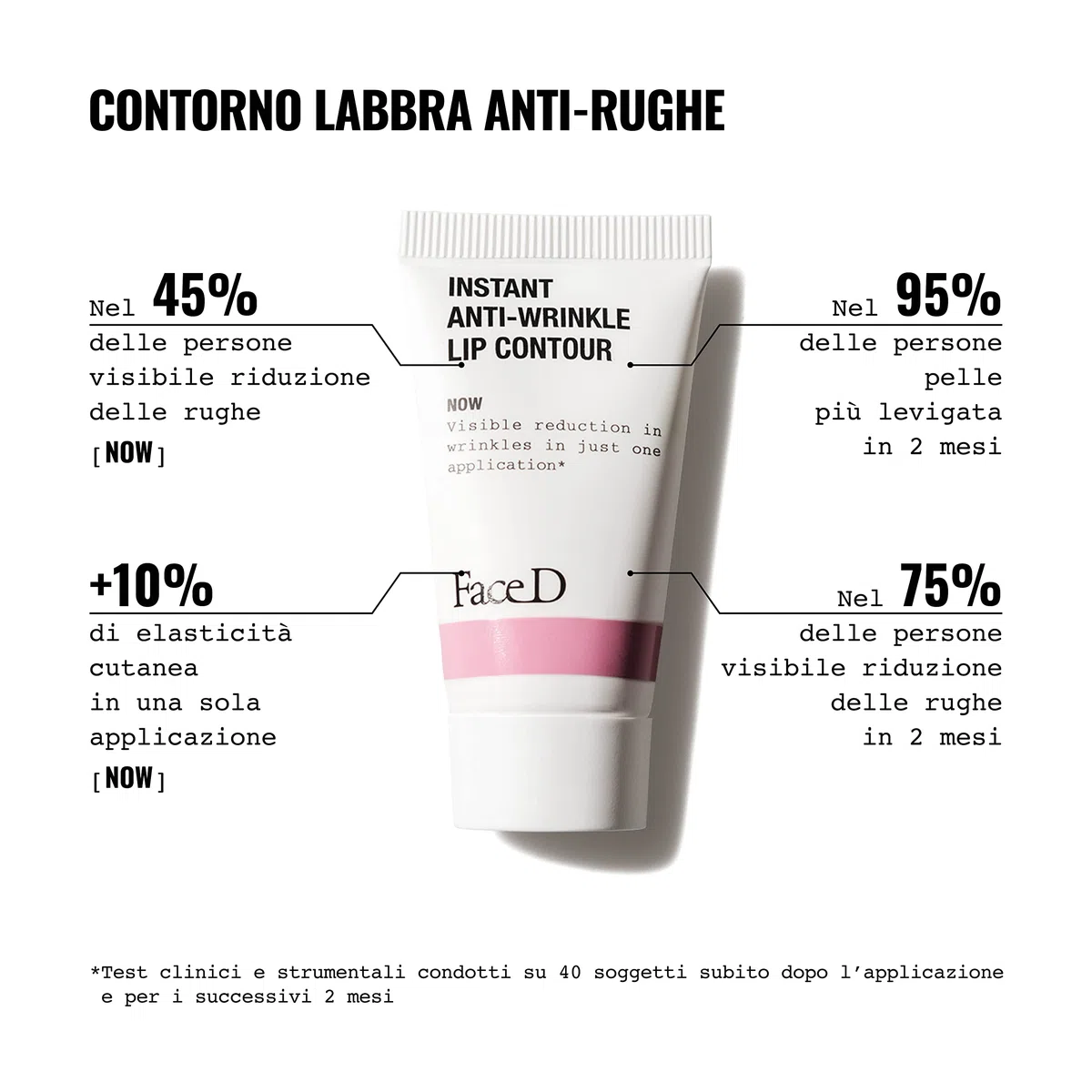 FaceD - Schnellwirkende Mundpartie- Antifaltencreme