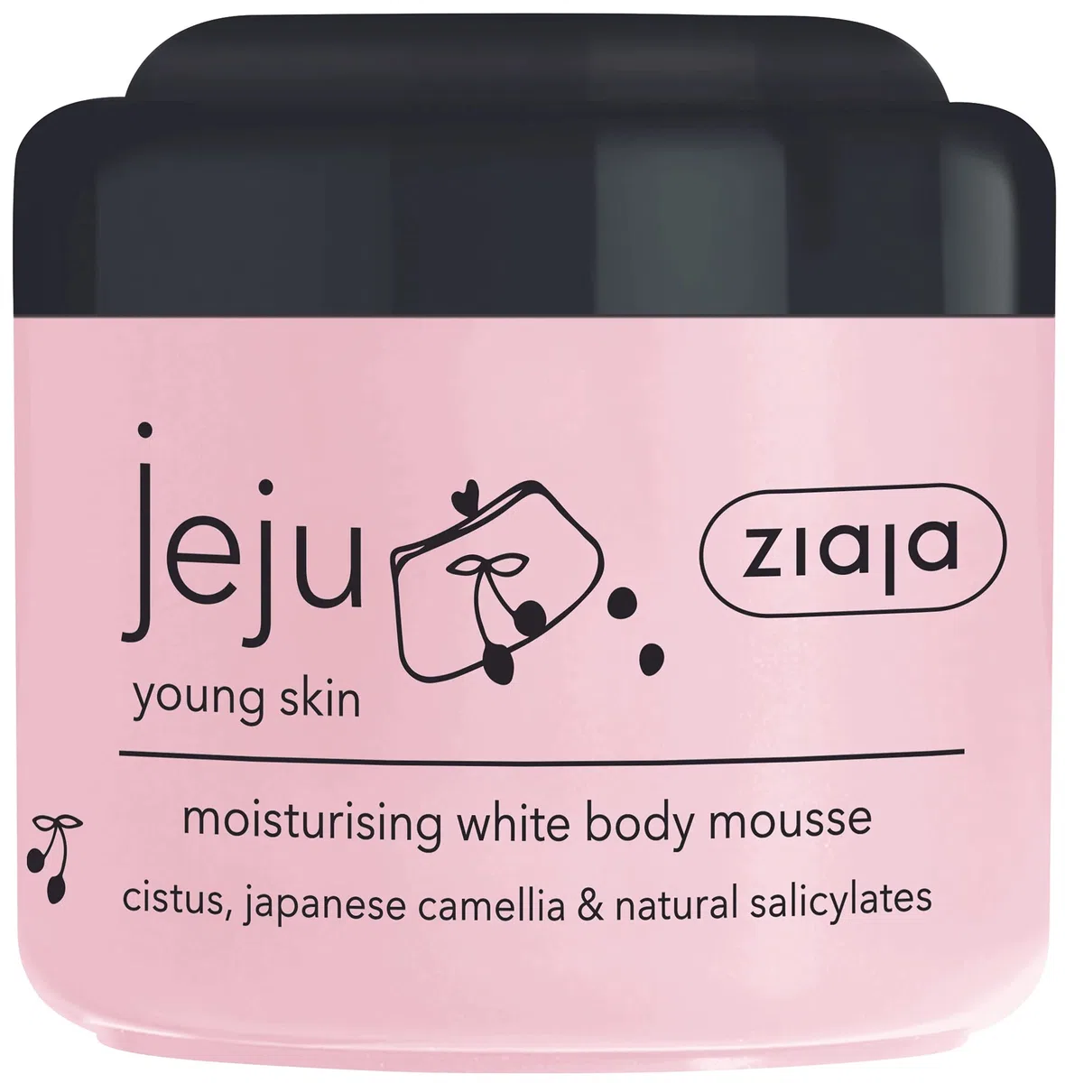 Ziaja Jeju mousse corporal blanca 200ml