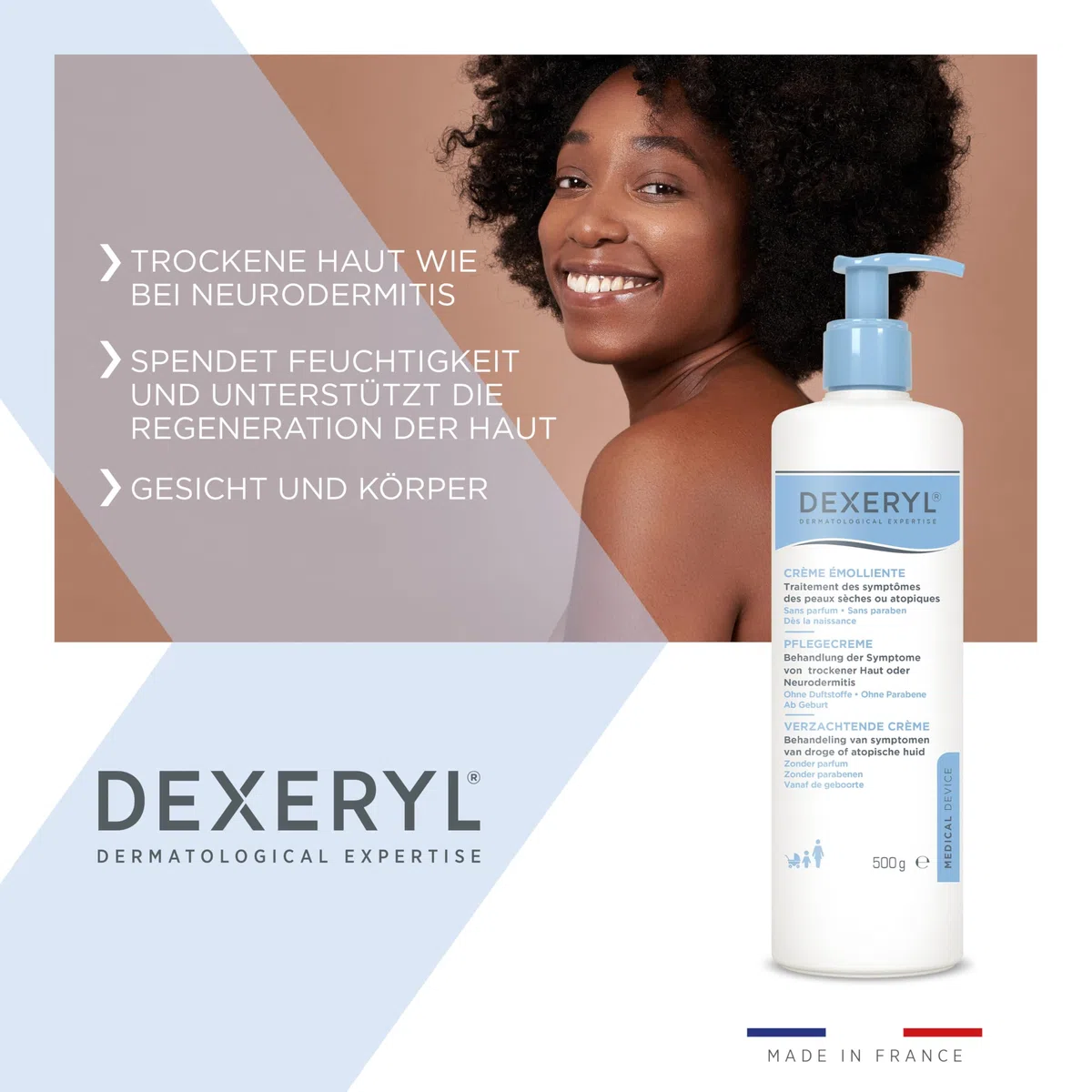 DEXERYL Pflegecreme 500 g