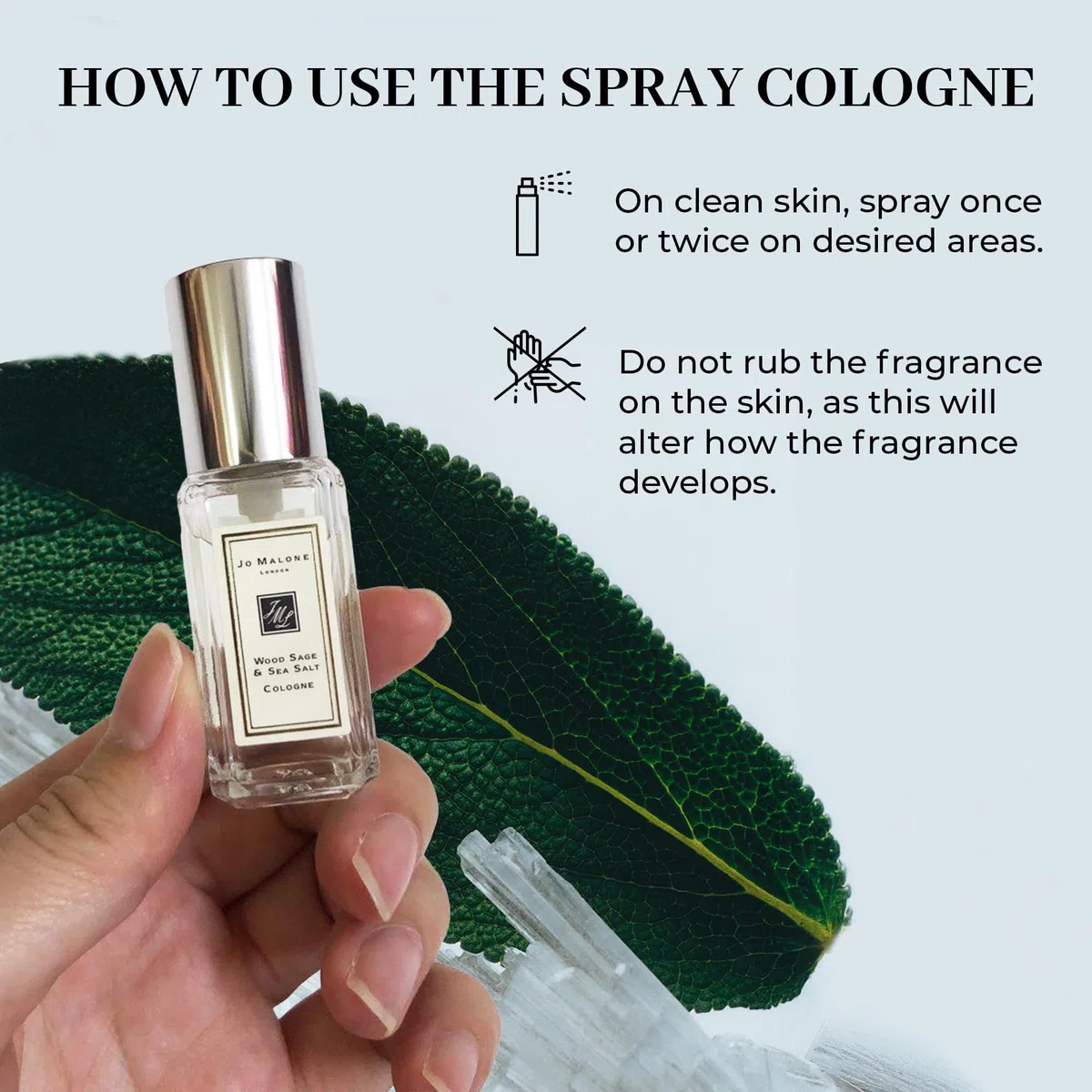 Jo Malone Holzsalbei & Meersalz Cologne Deluxe Probe, 9 ml