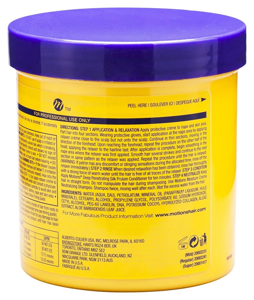 Motions Oil Moisturizer Hair Relaxer Regular 425g