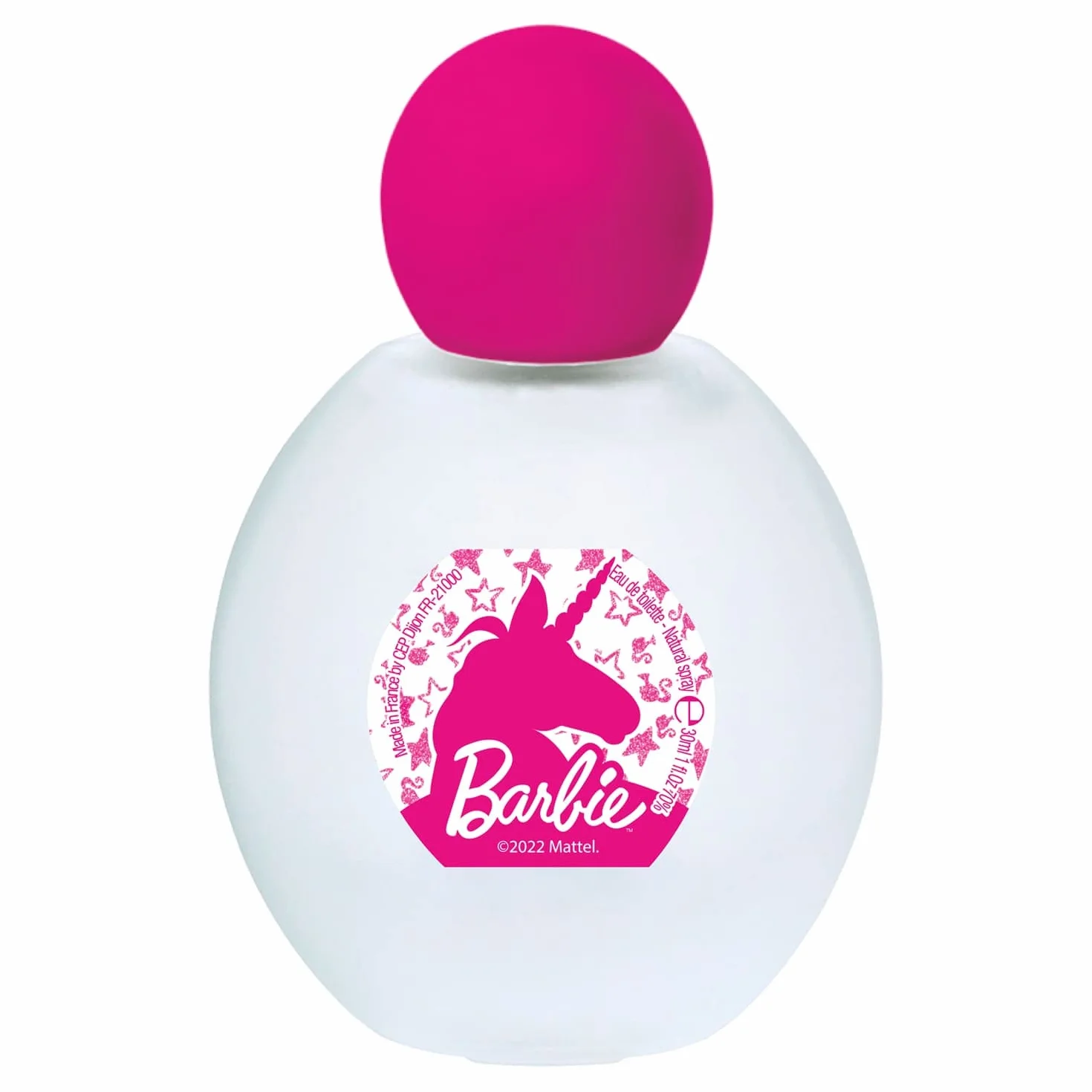 BARBIE Parfumset Eau de Toilette Kinder Mädchen 30 ml + Parfümiertes Duftspray Körper und Haare 100 ml Blumig-Fruchtiger Duft