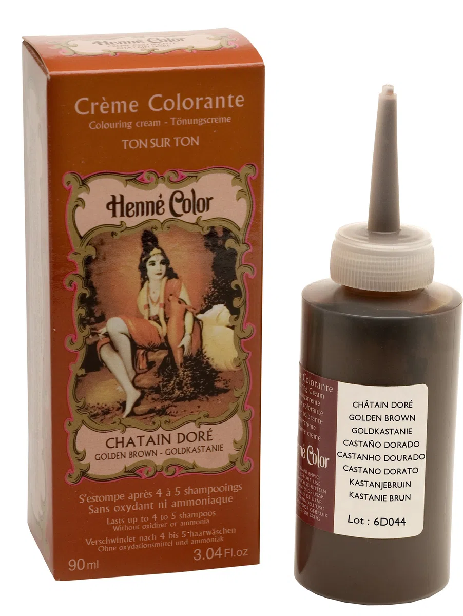 Henné Color Goldenbrown (Goldkastanie) Henna-Tönungscreme