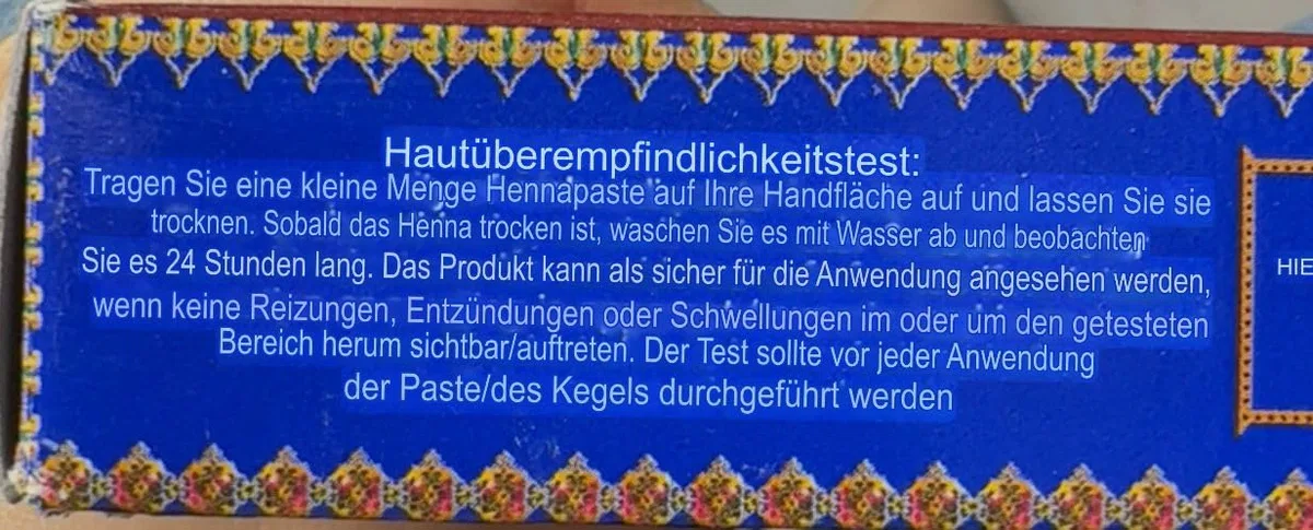 kaveri dunkelbraune natürliche henna mehndi cones