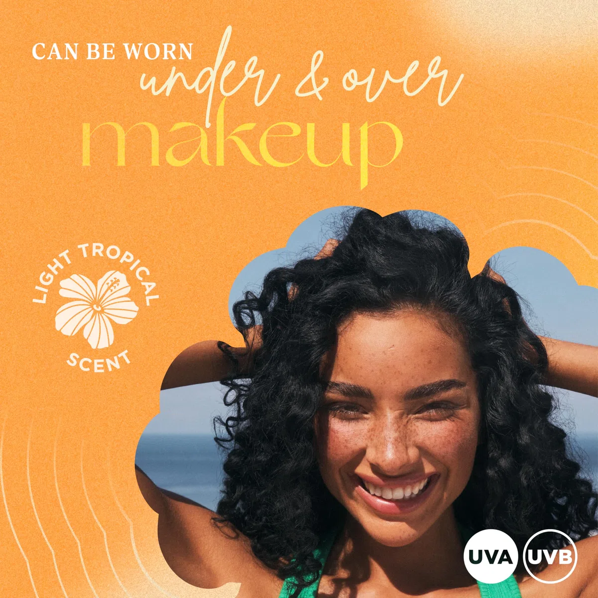 Hawaiian Tropic | Mineral Protection Sunscreen Powder Sonnenschutzpuder LSF 30 UVA + UVB Schutz, Make-up-kompatibel, Zinkoxid-Filter, wasserfest, vegan