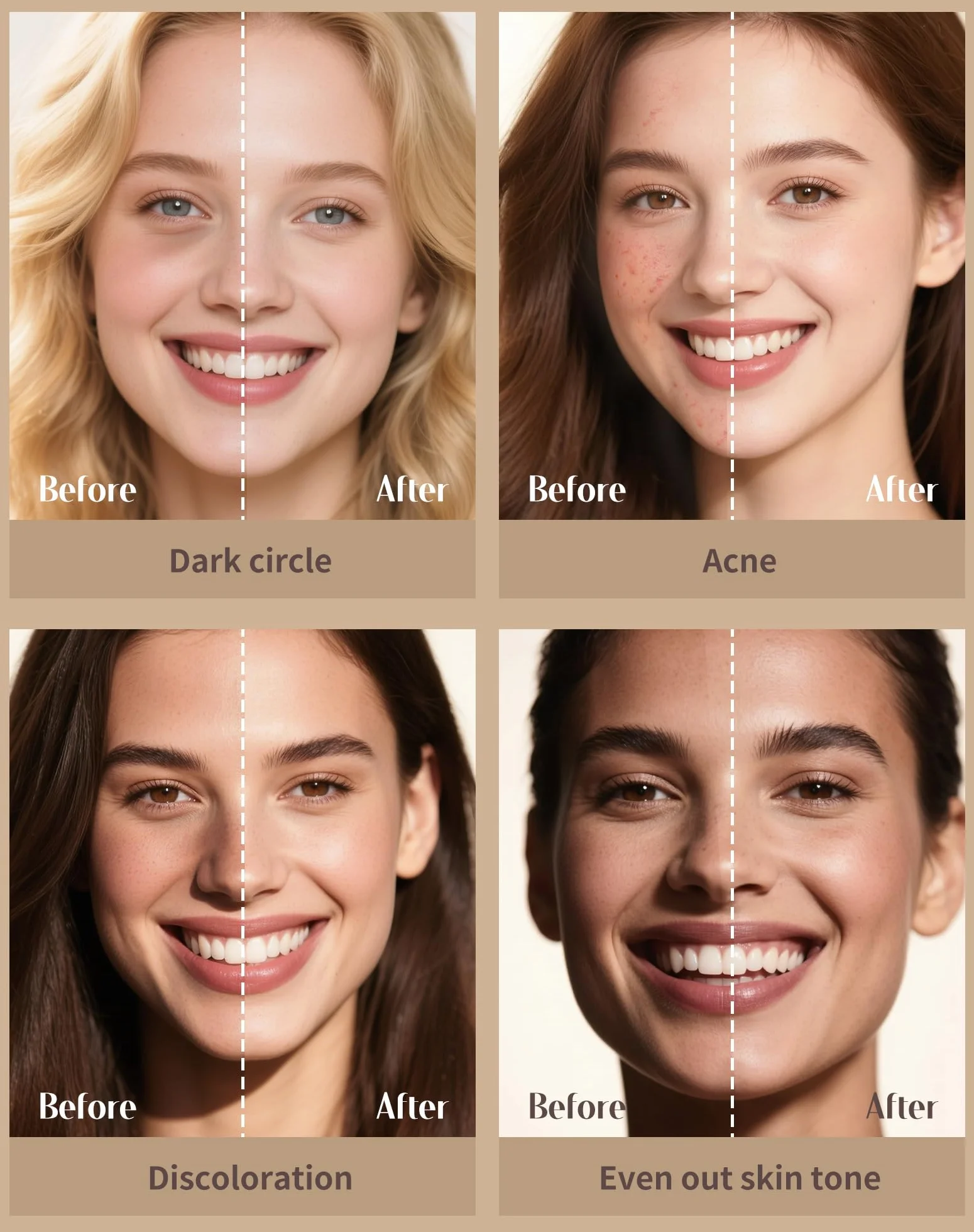 bayfree Tinted Moisture Foundation Balm, Foundation 24h Langzeit-Halt, Feuchtigkeitspflege, Leicht & Atmungsaktiv, Schweiß & Wasserdicht, Natürliches Finish, Buildable Coverage, Vegan Korean Makeup