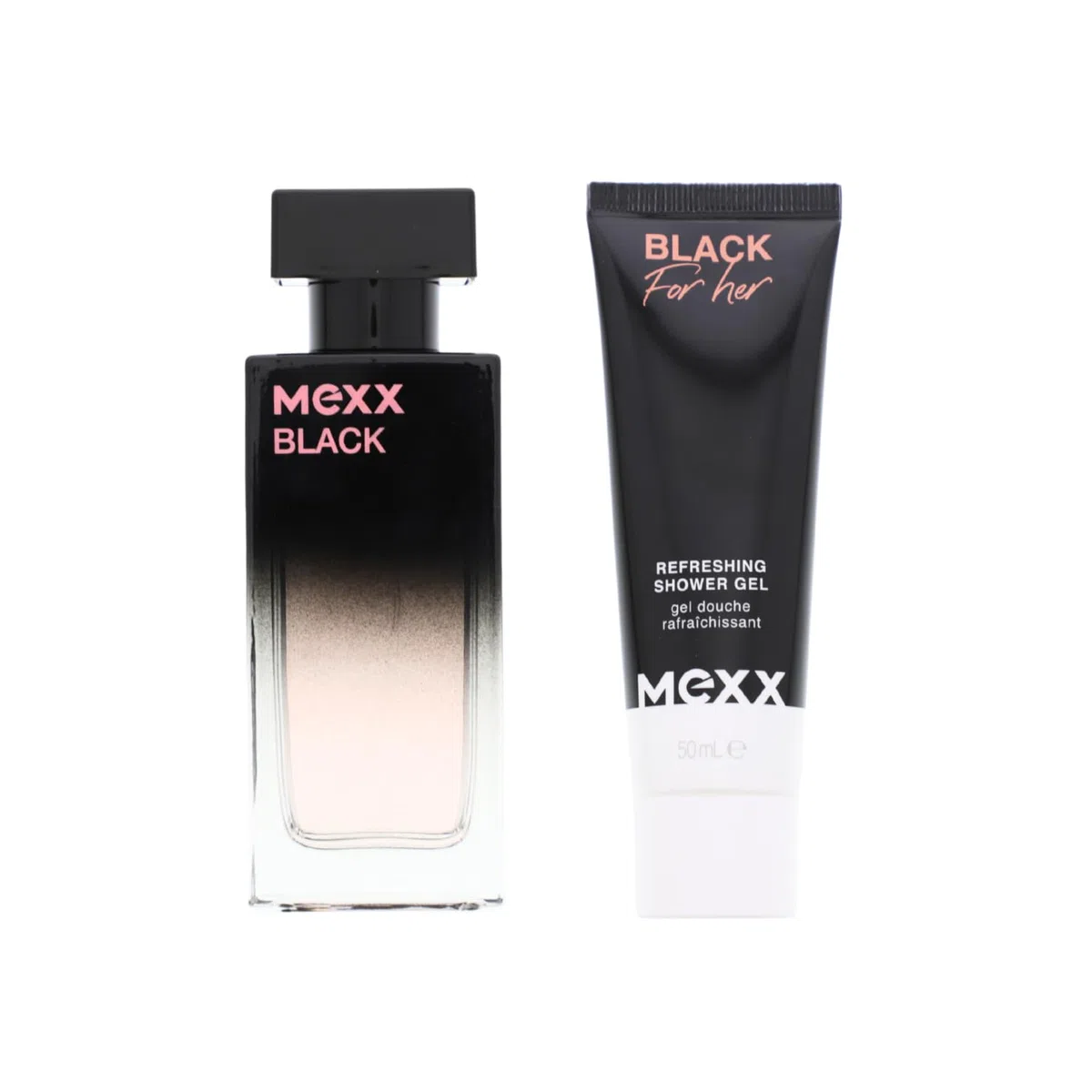 MEXX Geschenkpackung Black Woman Eau de Toilette 30 ml + Duschgel 50ml