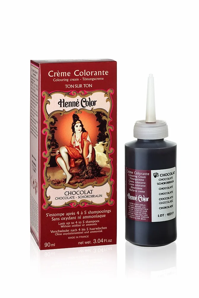 Henné Color Schokobraun (chocolat) Henna-Tönungscreme