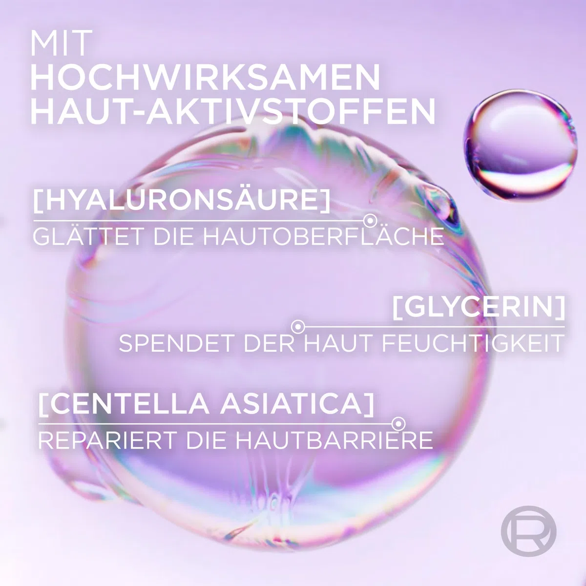 L'Oréal Paris Glass Skin Hydrogel 4er Maskenbox, für aufgepolsterte & glowy Haut, feuchtigkeitsspendend & glättend, [mit Hyaluronsäure], Revitalift Filler, Vorteilsset, 100g