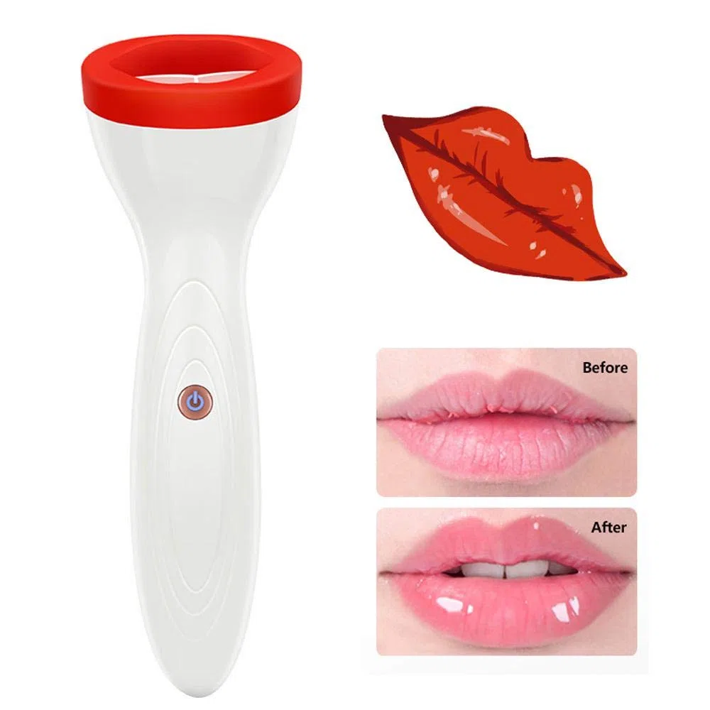 Automatik Lip Plumper Enhancer Gerät Elektrisch Vollere Lippe Silikon Dickere Lippen - Plumping-Tool Gesichts-Beauty-Tool Verbesserung Der Lippe USB-Aufladung Tragbare Größe