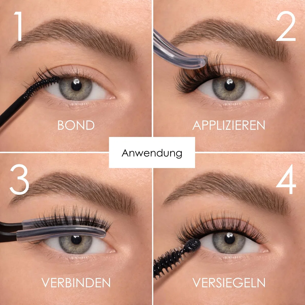 AYLASHES - DIY DUO PEN BOND & SEAL bis zu 7 Tage Halt | dermatologisch getestet | Wimpernkleber und Sealer für Wimpernverlängerung Zubehör | Clear