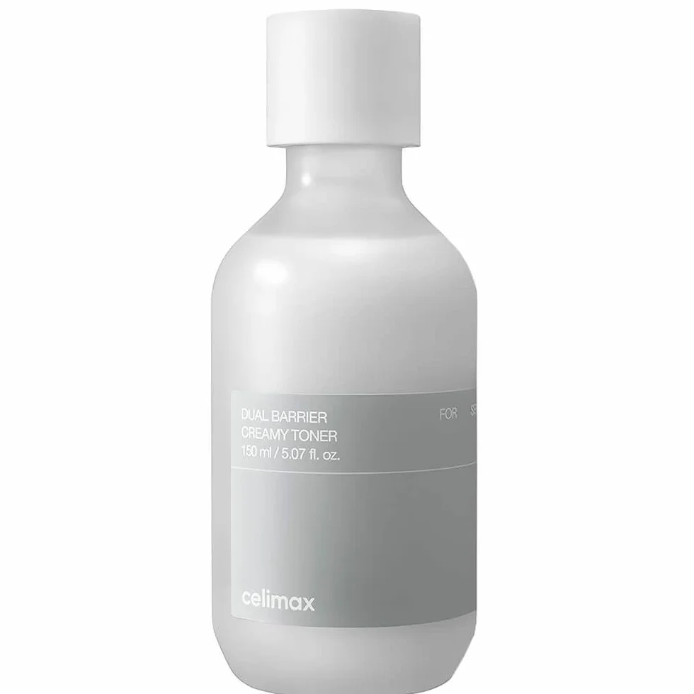 celimax Dual Barrier Creamy Toner - mit Ceramiden & Peptiden, öl- und alkoholfrei, mild für empfindliche & fettige Haut, langanhaltende Feuchtigkeit, Korean Skincare, 150 ml
