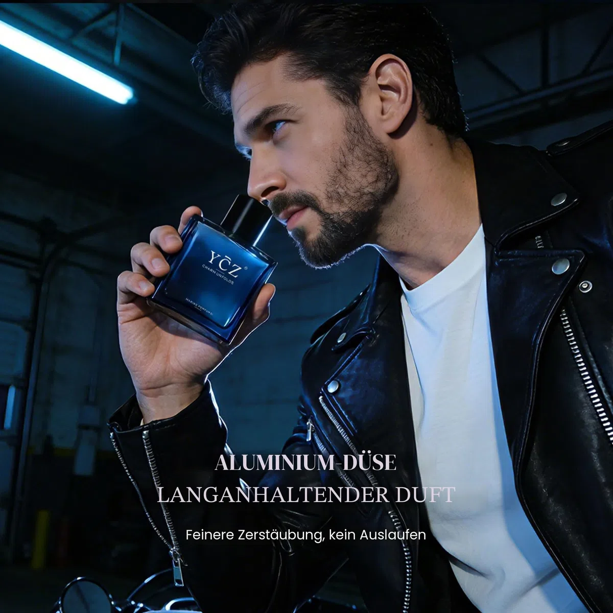 Ycz Charm Marine – Eau de Parfum für Herren 1.7oz – Langanhaltender Parfüm Herren Duft mit orientalisch holziger, ideal für besondere Anlässe und somit das perfekte Geschenk für den Gentleman