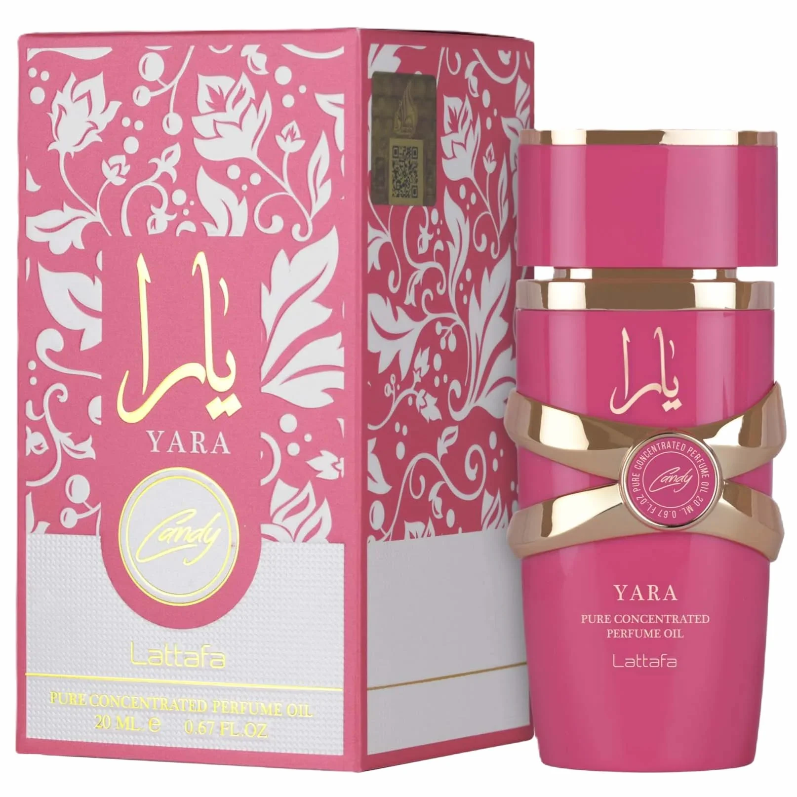 Lattafa Yara Candy Concentrated Perfume Oil For Women 20ml