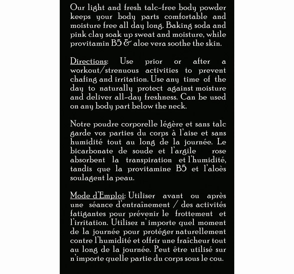 Brickell Men's Stay Fresh Körperpuder für Männer, Natürlich und Biologisch, Ohne Talkum, Absorbiert Schweiß, Hält die Haut Rrocken (Parfümfrei, 142 g)