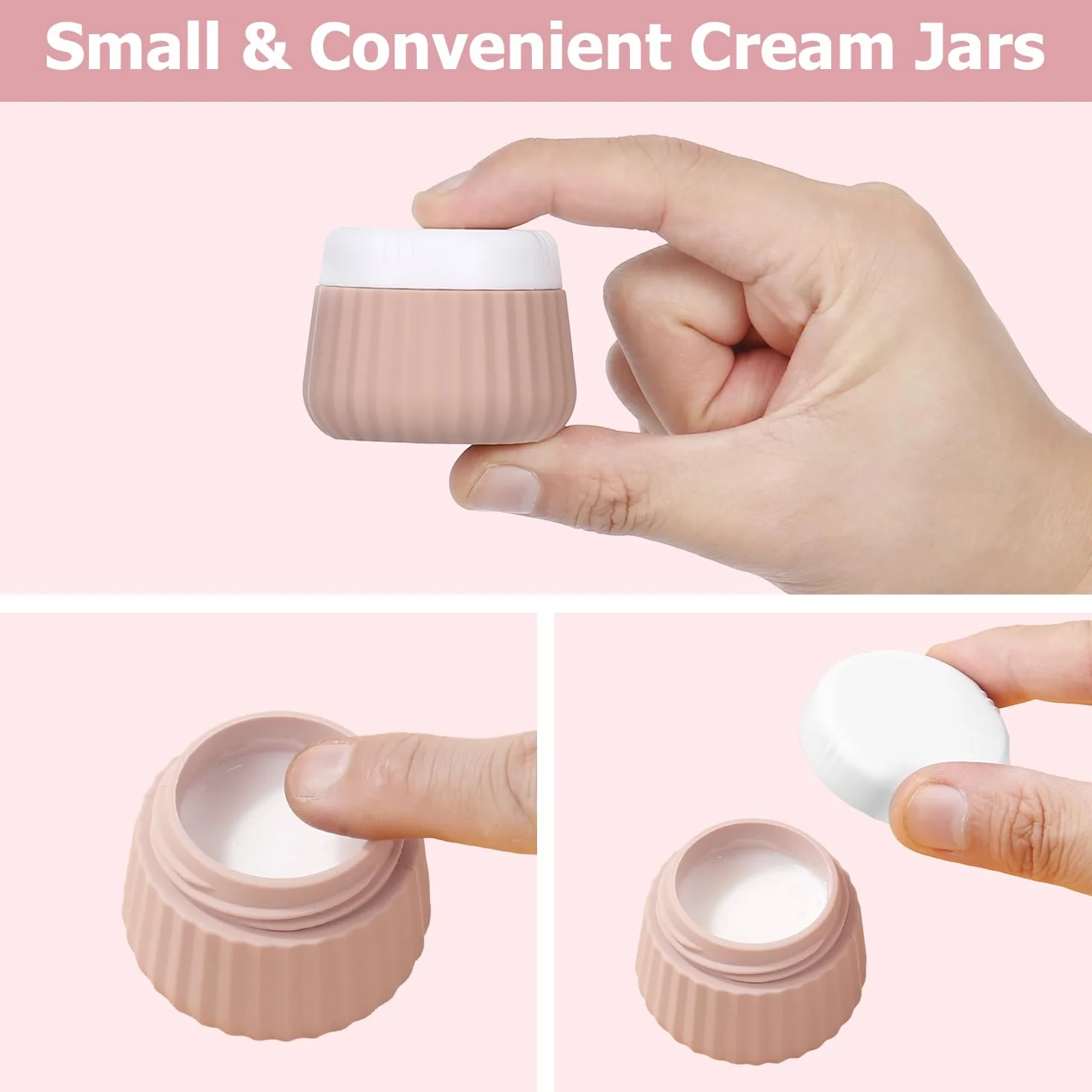 8 Stück Reiseflaschen Zum Befüllen,Silikon Reiseset Flüssigkeiten,Reiseflaschen Zum Befüllen 30/90ml,Reise-Behälter für Toilettenartikel,mit Clear Bag,Leak Proof Squeezable Reise Gadgets Cremes Jars