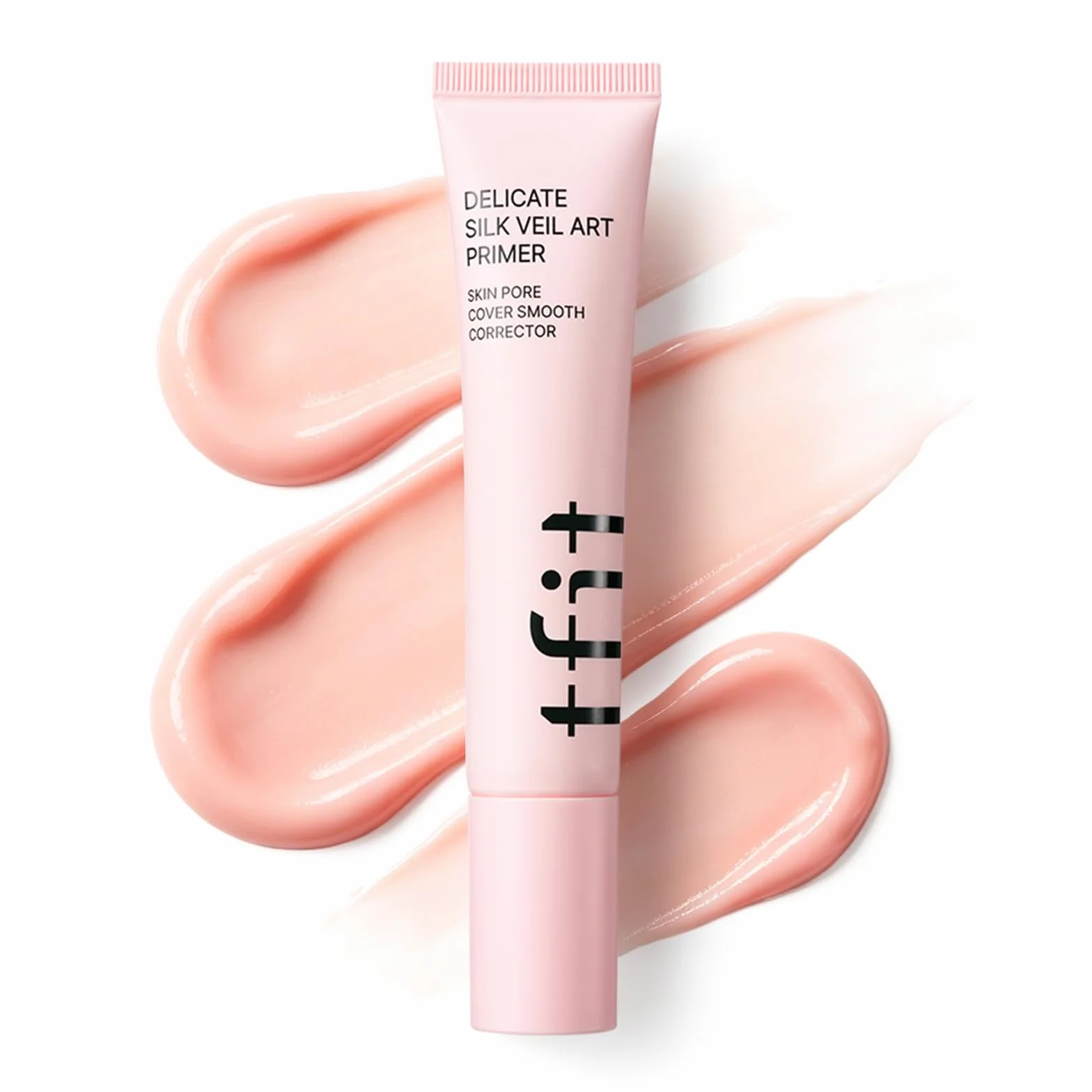 TFIT Delicate Silk Veil Art Primer – Koreanisches Make-up, porenloser, matter Make-up-Primer für fettige Haut (leicht, feuchtigkeitsspendend), Porenfüller, 1,01 FL. Oz.