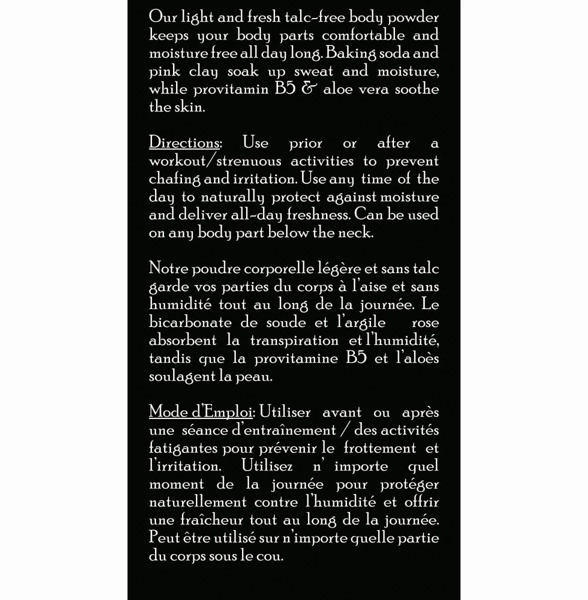 Brickell Men's Stay Fresh Körperpuder für Männer, Natürlich und Biologisch, Ohne Talkum, Absorbiert Schweiß, Hält die Haut Trocken (Parfümiert, 142 g)
