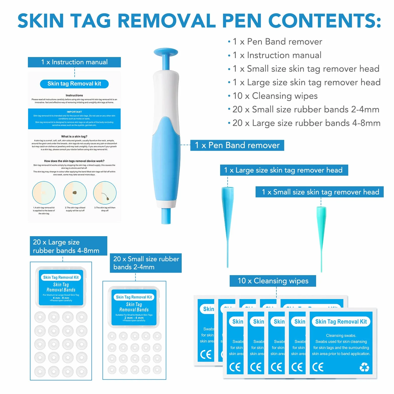 2 IN 1 Skin Tag Removal Kit