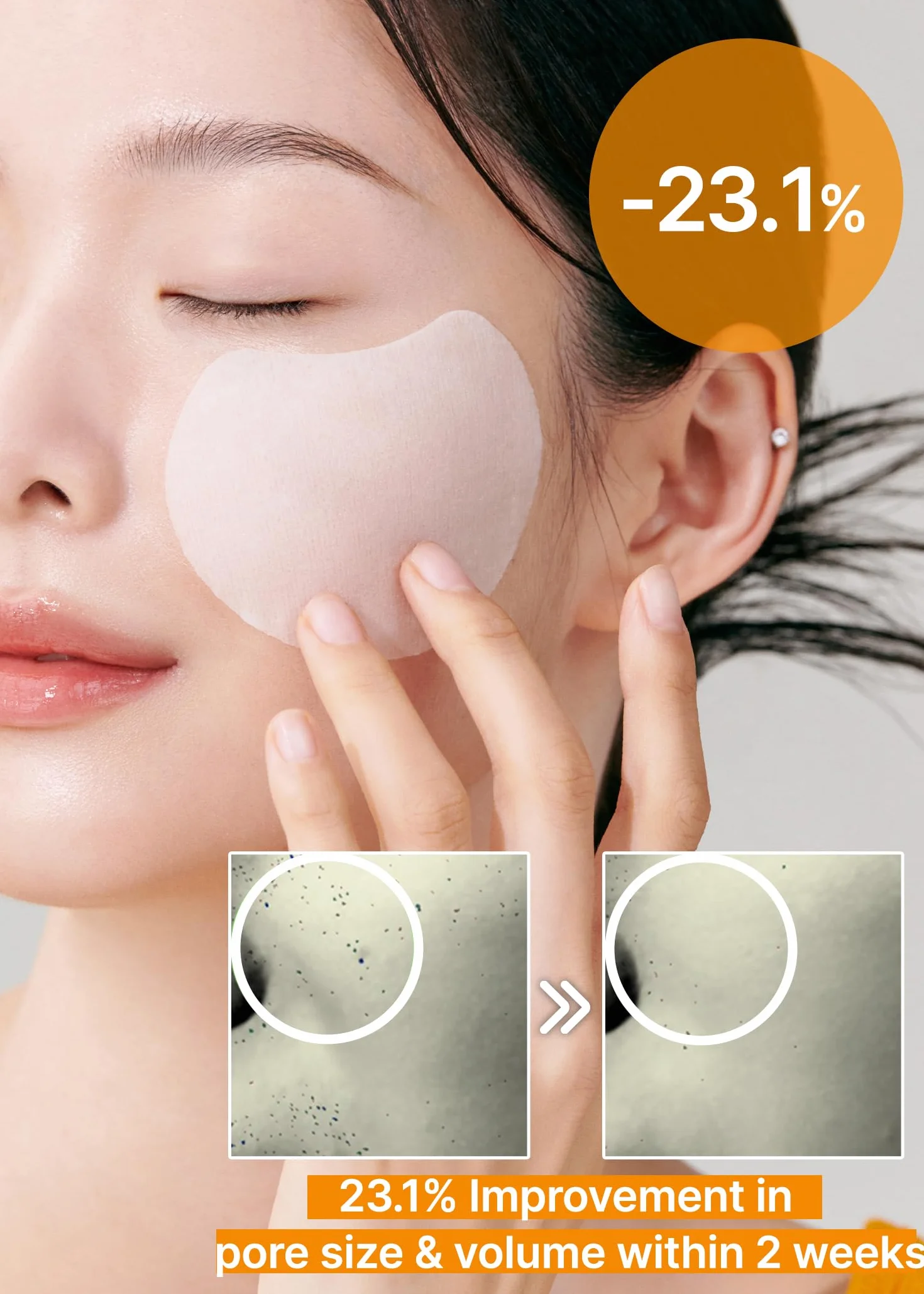 celimax Pore+Dark Spot Brightening Pad – Peeling Pads gegen Poren & dunkle Flecken, mit Hyaluronsäure, sanft exfolierend und feuchtigkeitsspendend, Korean Skincare, 40 Pads