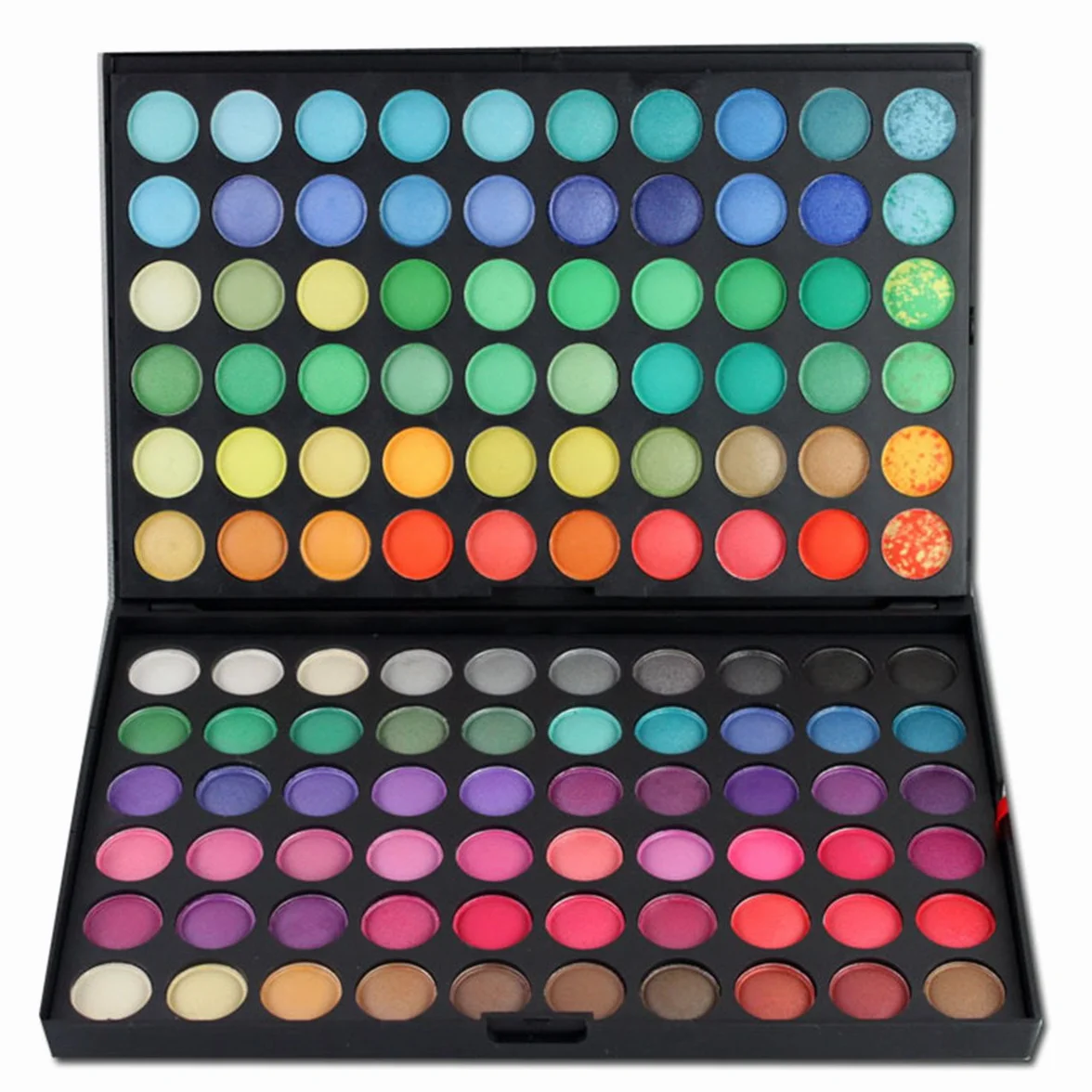 Lidschatten Palette 120 farben Schminkkoffer mit Schminke - Bunte Lidschatten Palette Schminkset Frauen Makeup Sets Matte Lidschatten Palette für Profi-und Tägliche