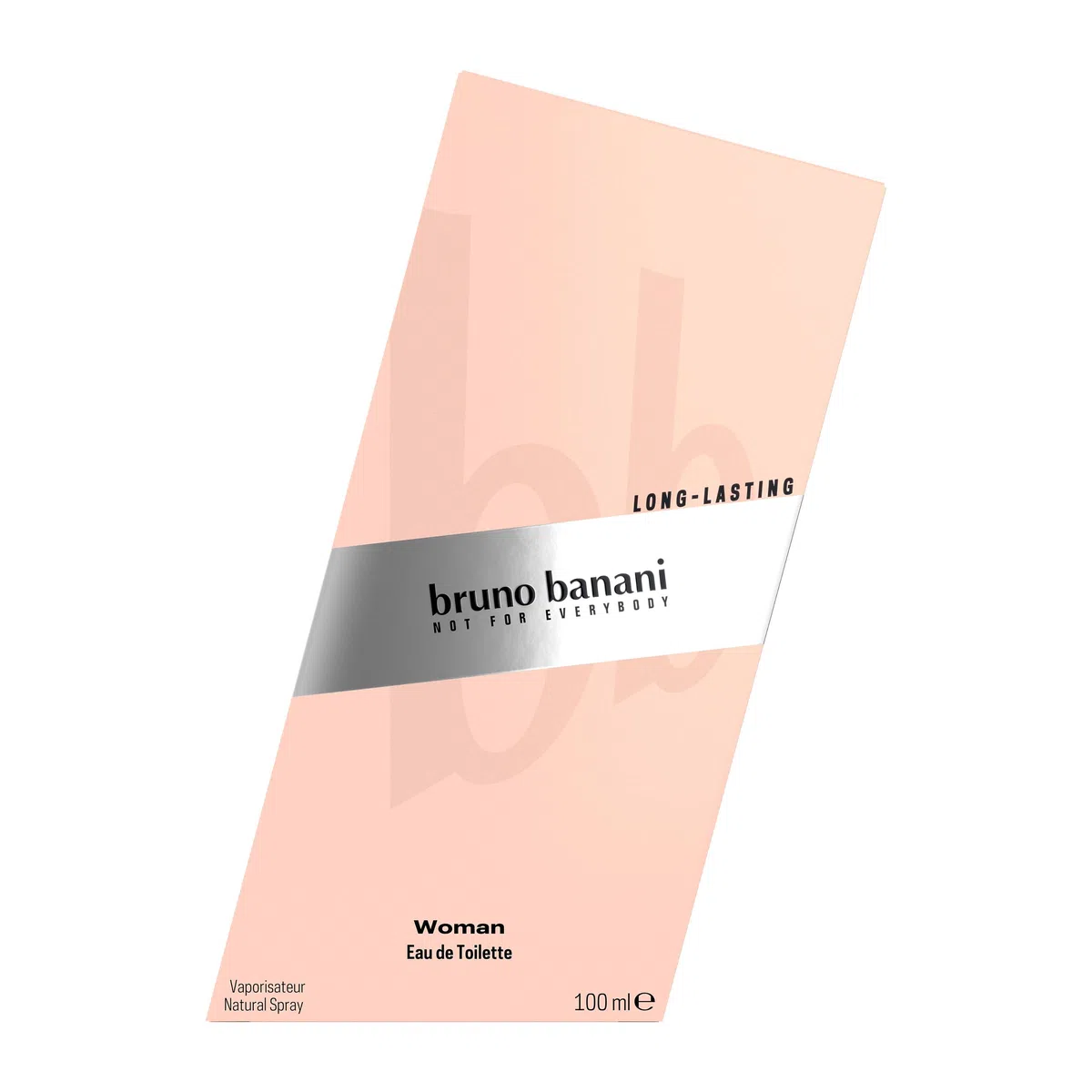 bruno banani Woman Eau de Toilette Natural Spray, blumig-fruchtiges Damen-Parfum, Glasflakon mit Zerstäuber, 100ml