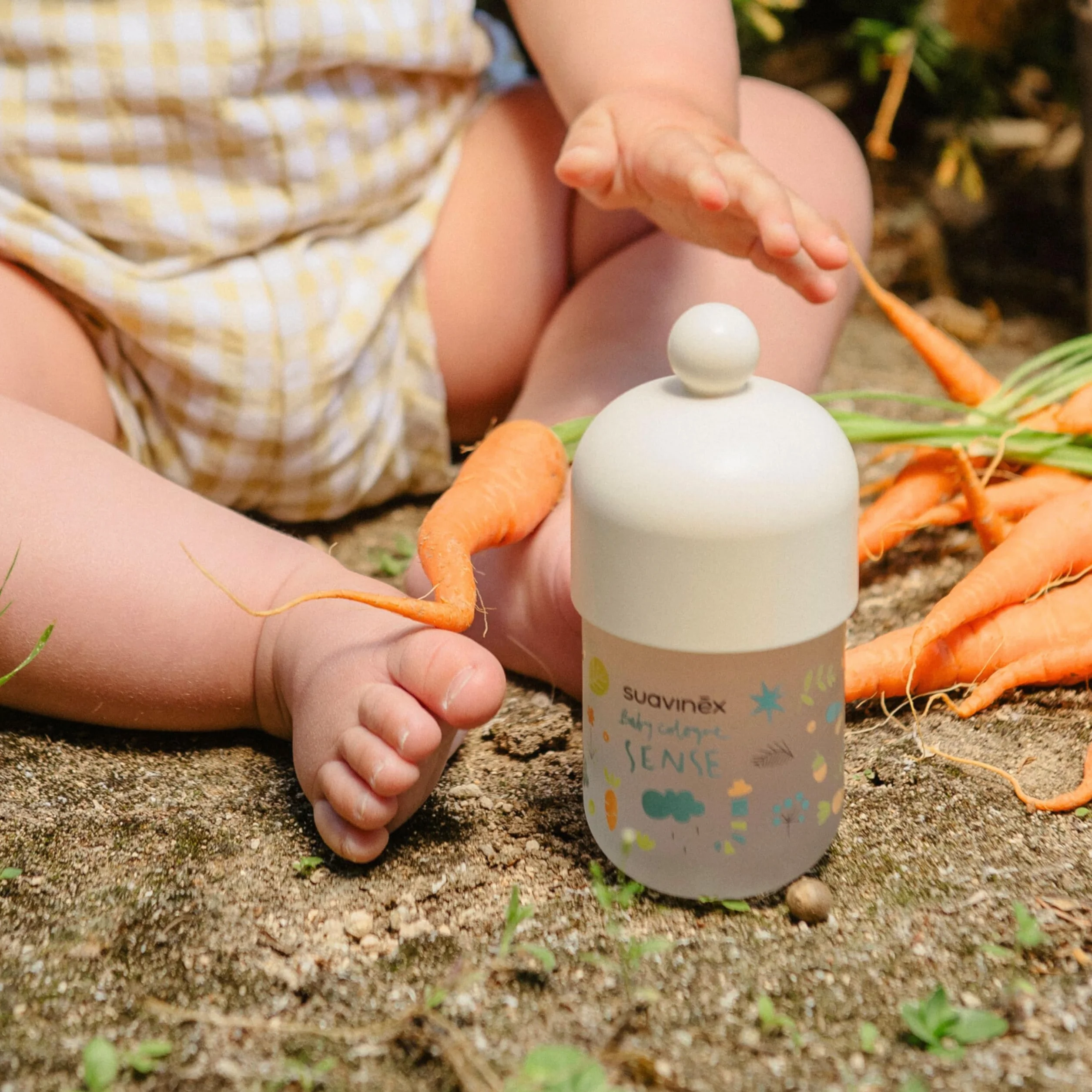 Suavinex, Baby Colonia Sense, alkoholfreie Köln für Babys und Kinder, dermatologisch getestet, geeignet für empfindliche Haut, nachhaltig, 94% Inhaltsstoffe natürlichen Ursprungs, 100 ml