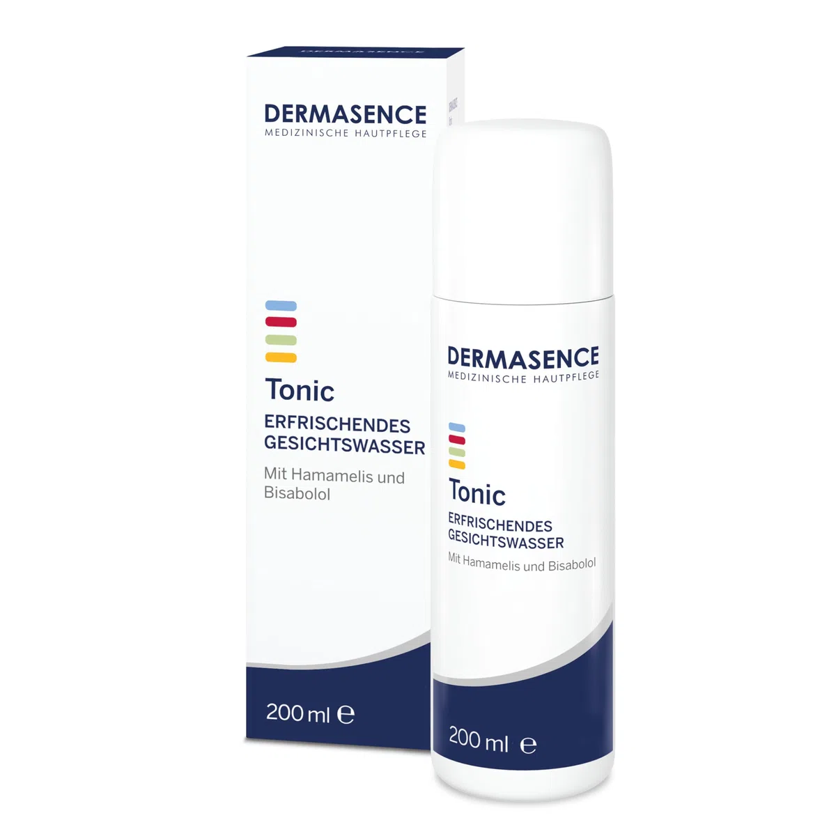 DERMASENCE Tonic, 200 ml – Gesichtswasser für fettige & unreine Haut, erfrischt & klärt sanft, mit Panthenol & Hamamelis, pH-ausgleichend, vegane Pflege für klare Haut, auch nach der Rasur geeignet
