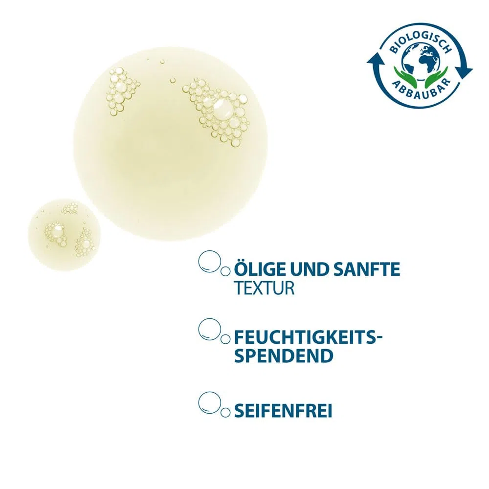Ducray SENSINOL, Anti-Juckreiz Duschöl für Gesicht und Körper, besonders pflegende Reinigung bei sehr trockener, juckender Haut, klinisch getestet, 200 ml