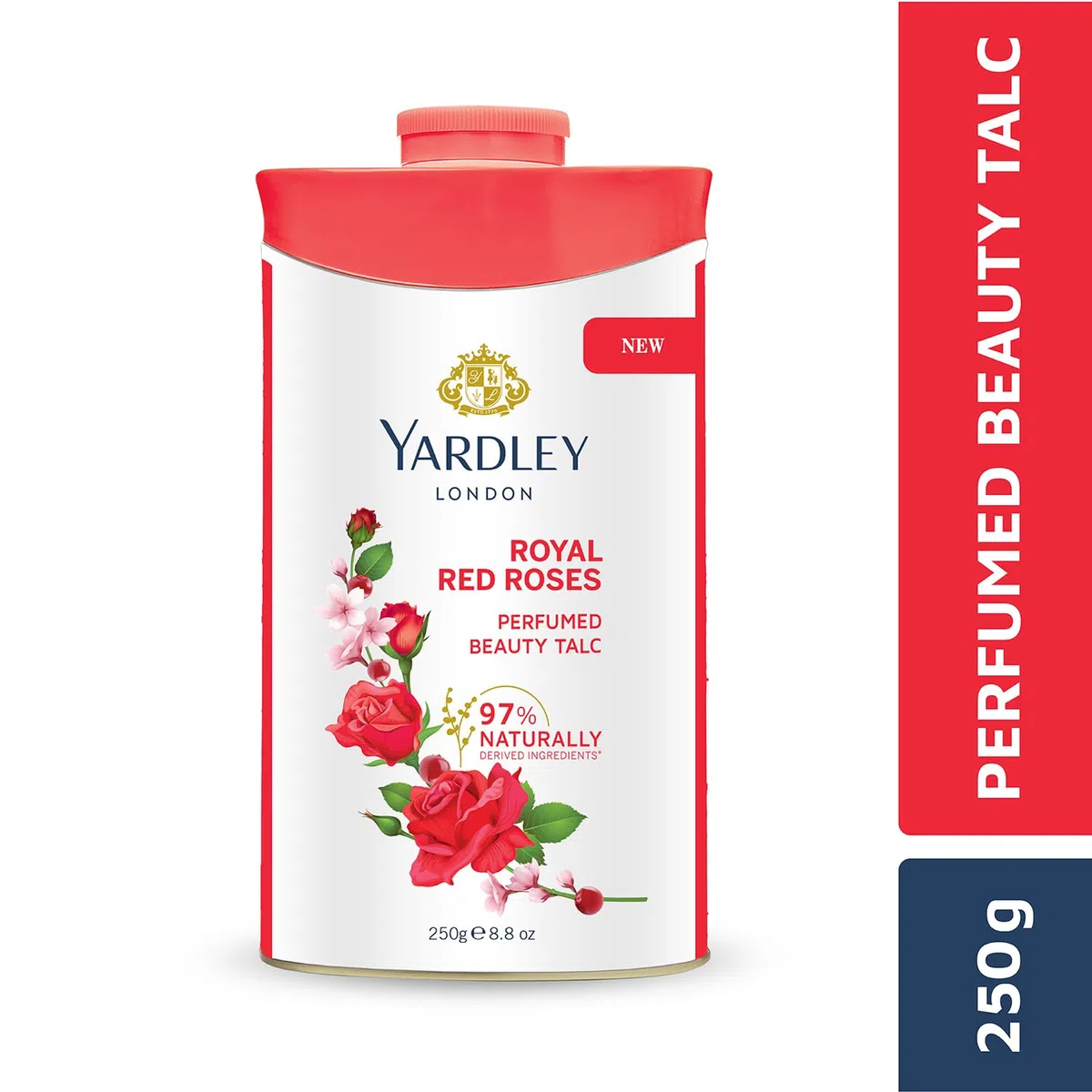 Yardley Red Rose Parfümierter Talk 250 g