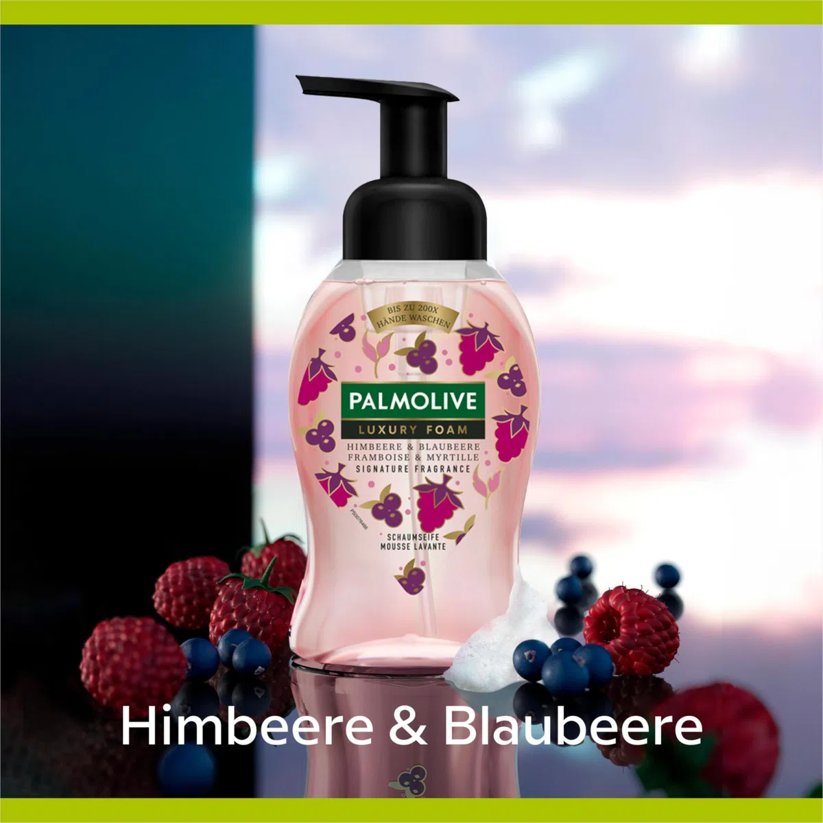 Palmolive Luxury Foam Schaumseife Himbeere & Blaubeere 250ml