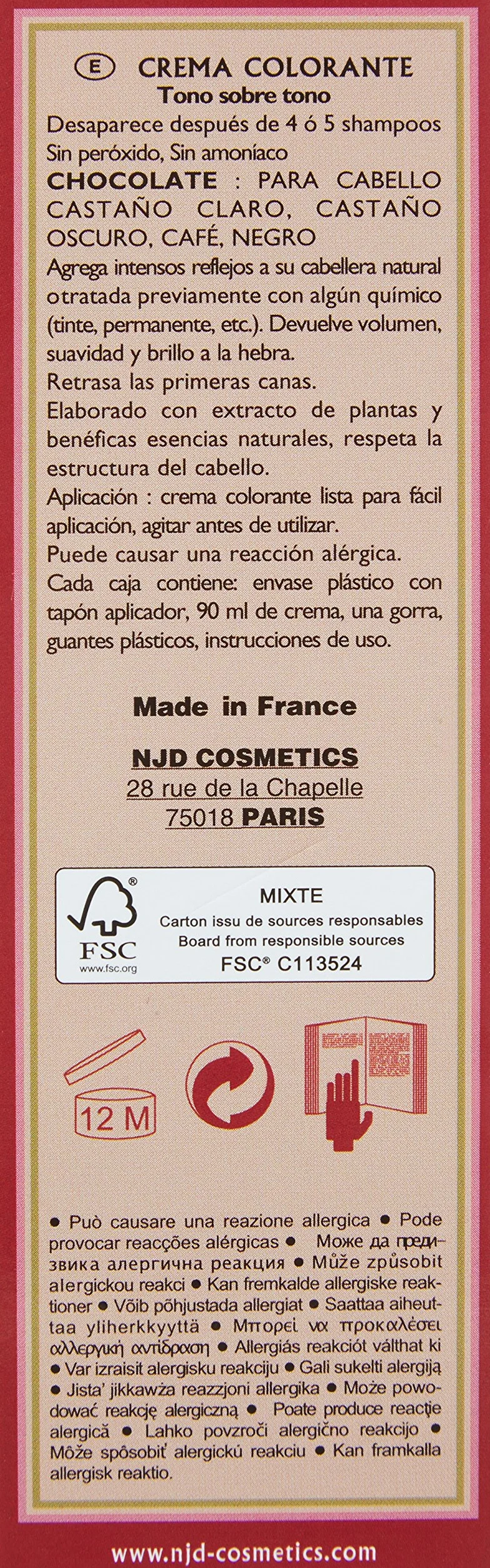 Henné Color Schokobraun (chocolat) Henna-Tönungscreme
