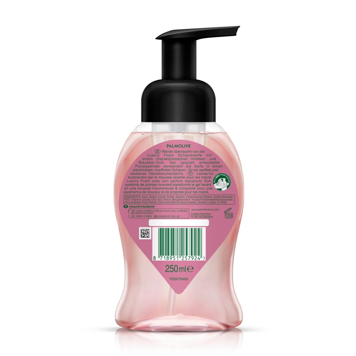 Palmolive Luxury Foam Schaumseife Himbeere & Blaubeere 250ml