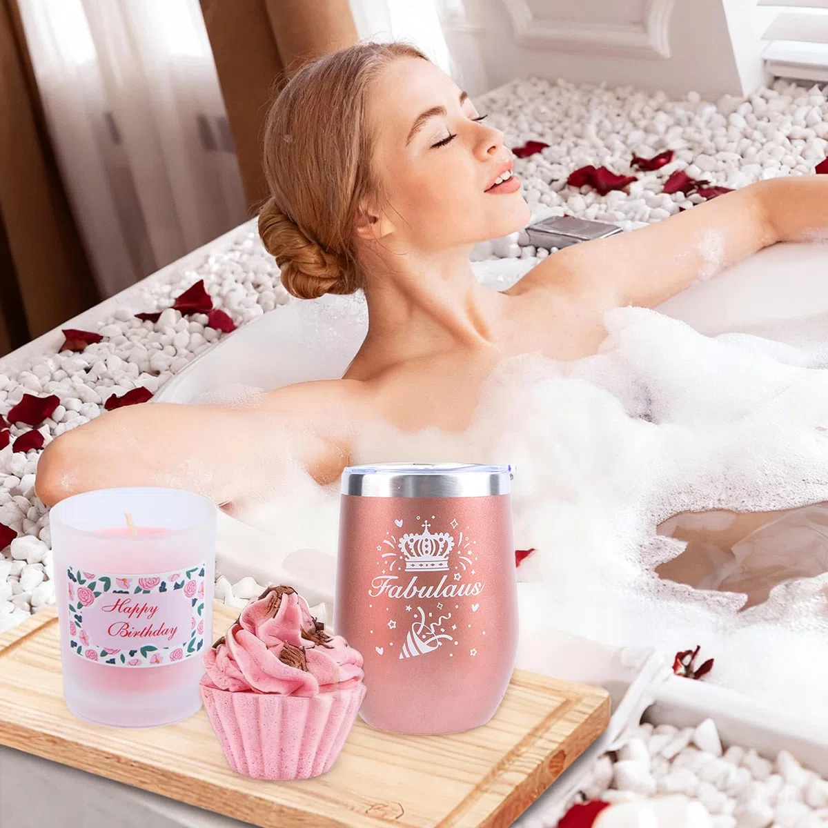 Belillpipi Geschenk für Frauen, Geschenkset Frauen Geburtstag, Beste Freundin Geburtstag Geschenkset, Geburtstagsgeschenk für Freundin, Mama, Schwester, Stilvolles Geschenk für jeden Anlass