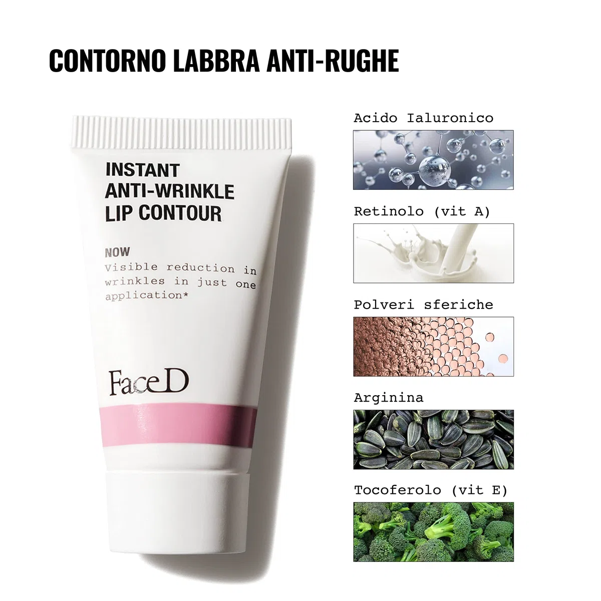 FaceD - Schnellwirkende Mundpartie- Antifaltencreme