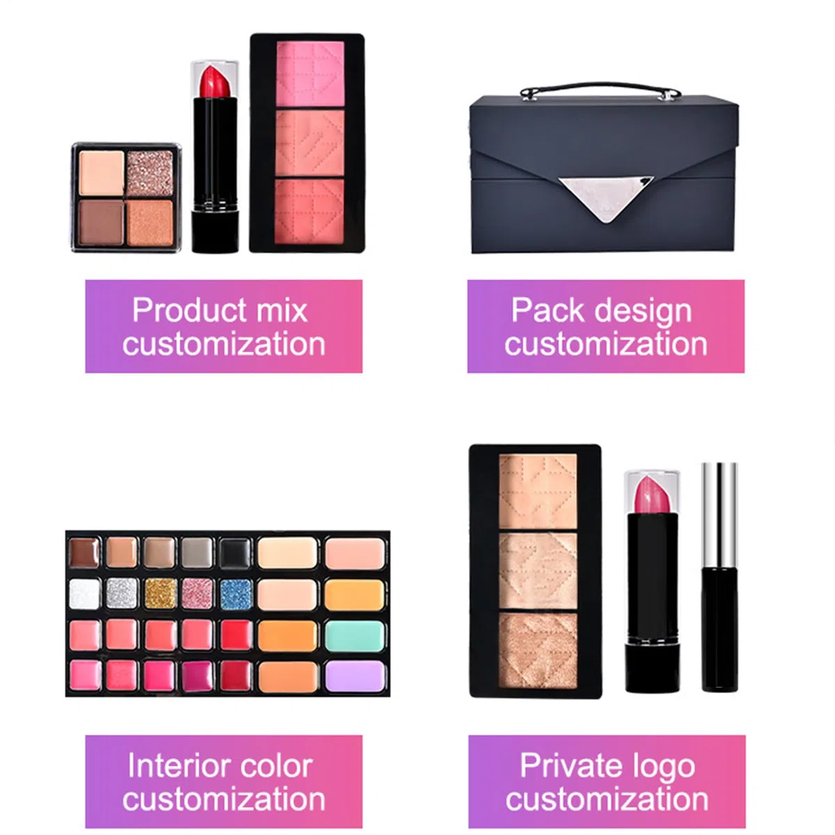 Make-up-Set für Damen, komplettes Set, Make-up-Kits für Damen, Set, Full