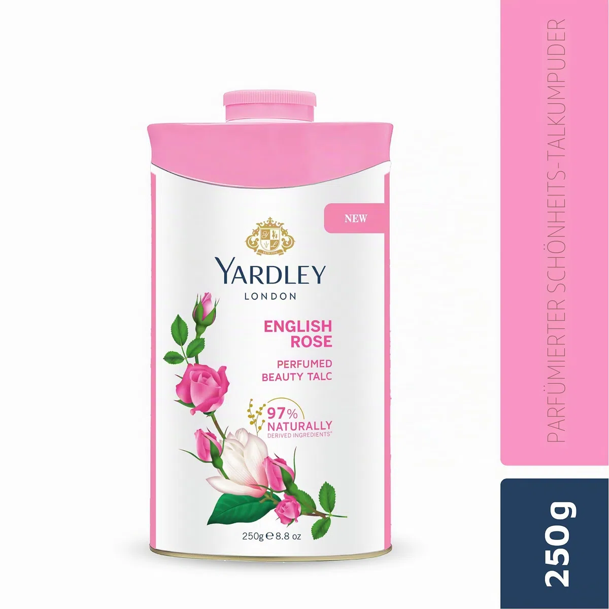 Yardley English Rose Perfumed Talc - 250 g