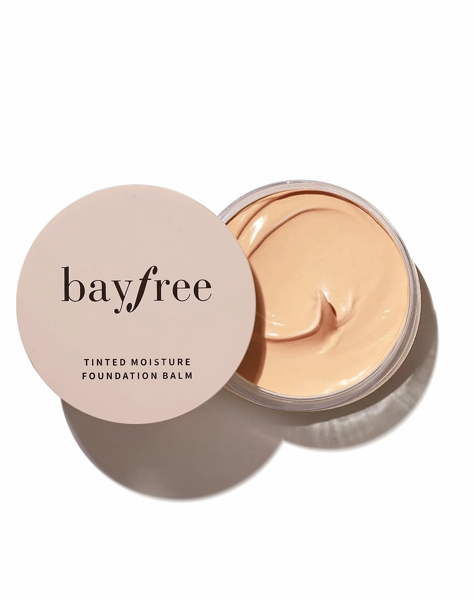 bayfree Tinted Moisture Foundation Balm, Foundation 24h Langzeit-Halt, Feuchtigkeitspflege, Leicht & Atmungsaktiv, Schweiß & Wasserdicht, Natürliches Finish, Buildable Coverage, Vegan Korean Makeup